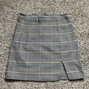 Garage Plaid Skirt